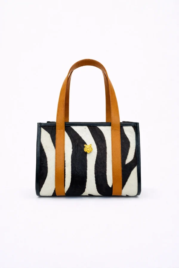 Clavelina Vacuno Cebra Grande Miel/Negro